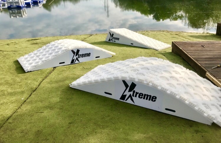 Wobbly Ramp Dry Slope Manufacturer Working With 4 X Winter Olympian On Movable Ramp ...